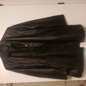 Croft & borrow leather coat.